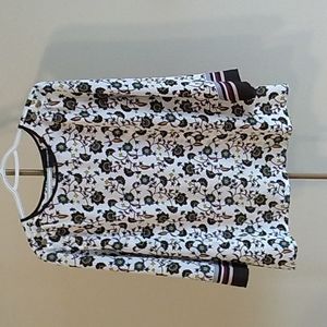 NWOT Liz Claiborne Career Printed Blouse (L)